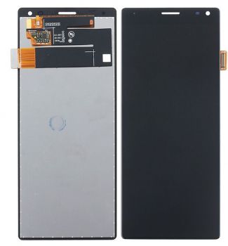 Дисплей (Экран) Sony I4113, I3113, I4193, I3123 Xperia 10 с тачскрином (сенсором) черный Оригинал