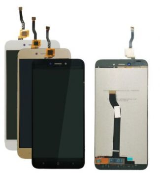 Дисплей (Экран) Xiaomi Redmi Go с тачскрином (сенсором) золотой Оригинал