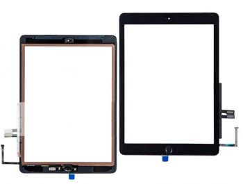 Тачскрин (сенсор) Apple iPad 9.7 2018 A1893, A1954 черный, полный комплект