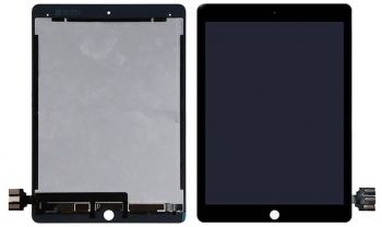 Дисплей (Экран) Apple iPad Pro 9.7 2016 A1674, A1675, A1673 с тачскрином (сенсором) черный