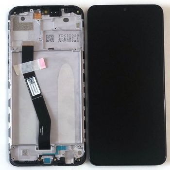 Дисплей (Экран) Xiaomi Redmi 8 M1908C3IG, Redmi 8A M1908C3KG с тачскрином (сенсором) черный с рамкой