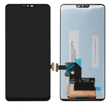 Дисплей (Экран) LG G7 G710, G710EM ThinQ DS с тачскрином (сенсором) черный Оригинал