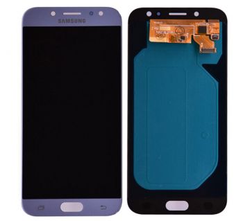 Дисплей (Экран) Samsung J730 (SM-J730F, SM-J730F/DS) Galaxy J7 2017 с тачскрином (сенсором) голубой Оригинал