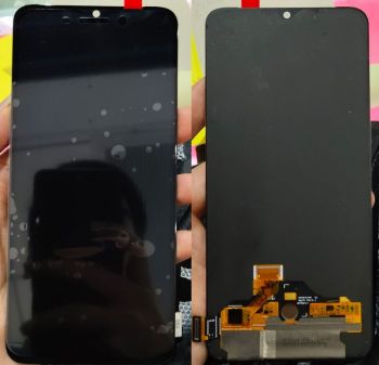 Дисплей (Экран) OnePlus 7 GM1901, GM1900, GM1905 с тачскрином (сенсором) черный Оригинал