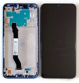 Дисплей (Экран) Xiaomi Redmi Note 8 M1908C3JG с тачскрином (сенсором) черный с рамкой