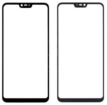 Cтекло дисплея Xiaomi Mi8 Lite черное Оригинал