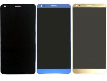 Дисплей (Экран) ZTE Blade V9 V0900 с тачскрином (сенсором) синий Оригинал