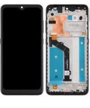 Дисплей (Экран) Nokia 6.2 Dual Sim TA-1198, TA-1200, TA-1187, TA-1201 с тачскрином (сенсором) черный с рамкой