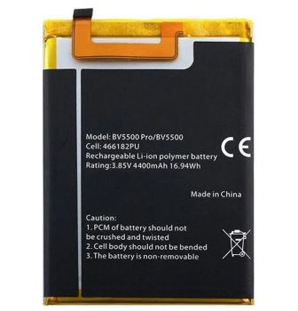 Батарея (аккумулятор) Blackview BV5500, BV5500 Pro 466182PU 4400mAh Оригинал