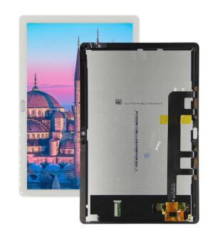 Дисплей (Экран) Huawei MediaPad M5 Lite 10" BAH2-L09, BAH2-L09C, BAH2-W19, BAH2-W19C с тачскрином (сенсором) белый