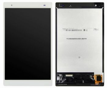 Дисплей (Экран) Lenovo TB-8704X, TB-8704N, TB-8704F Tab 4 Plus 8.0 с тачскрином (сенсором) белый Оригинал