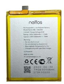 Батарея (аккумулятор) TP-Link Neffos C7 TP910A, TP910C NBL-35B3000 3060mAh Оригинал