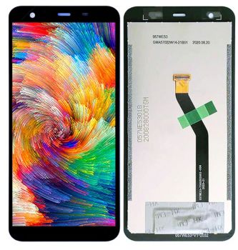 Дисплей (Экран) Blackview BV6300, BV6300 Pro с тачскрином (сенсором) черный