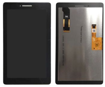 Дисплей (Экран) Lenovo TB-7104F, TB-7104N Tab E7 с тачскрином (сенсором) черный