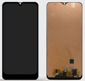 Дисплей (Экран) Samsung M215 (SM-M215F) Galaxy M21 с тачскрином (сенсором) черный Оригинал