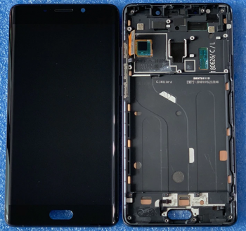 Дисплей (Экран) Xiaomi Mi Note 2 (2015213) с тачскрином (сенсором) черный с рамкой Оригинал