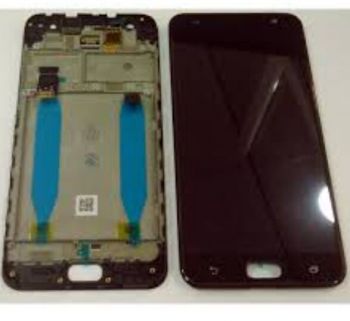 Дисплей (Экран) Asus ZD553KL Zenfone 4 Selfie X00LD с тачскрином (сенсором) черный с рамкой