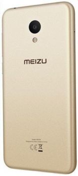 Задняя крышка Meizu M8c M810C, M809L золотая Оригинал