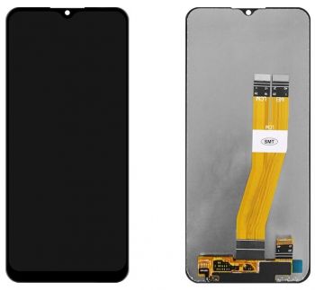 Дисплей (Экран) Samsung A025 (SM-A025F, SM-A025F/DS) Galaxy A02s с тачскрином (сенсором) черный Оригинал