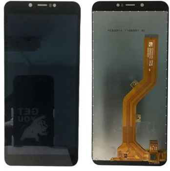 Дисплей (Экран) Tecno Pouvoir 3 Air LC6a с тачскрином (сенсором) черный Оригинал