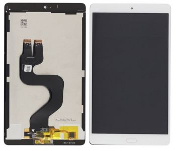 Дисплей (Экран) Huawei MediaPad M3 8.4 BTV-DL09, BTV-W09 с тачскрином (сенсором) белый
