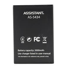 Батарея (аккумулятор) для Assistant AS-5434 Club Оригинал