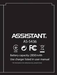 Батарея (аккумулятор) для Assistant AS-5436 Оригинал