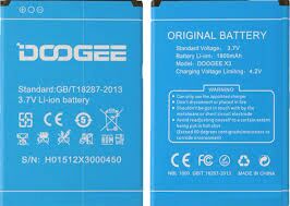 Батарея (аккумулятор) для Doogee X3 1800mAh Оригинал