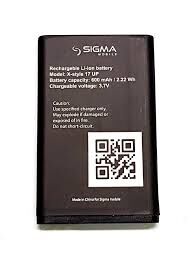 Батарея (аккумулятор) для Sigma X-Style 17 UP Оригинал