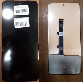 Дисплей (Экран) Infinix Hot 50 Pro 4G X6881 с тачскрином (сенсором) черный TFT