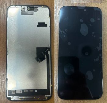 Дисплей (Экран) Apple iPhone 16 Pro Max A3296, A3084, A3295, A3297 с тачскрином (сенсором) черный TFT