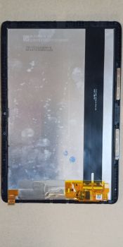 Дисплей (Экран) TCL Tab 10s 9081X, 9080G с тачскрином (сенсором) черный с рамкой Оригинал