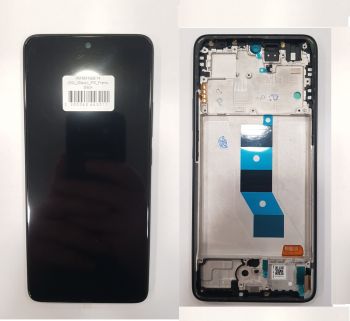 Дисплей (Экран) Xiaomi Redmi Note 14 5G 24094RAD4G. Poco M7 Pro 5G 2409FPCC4G, 2409FPCC4I с тачскрином (сенсором) черный с рамкой TFT