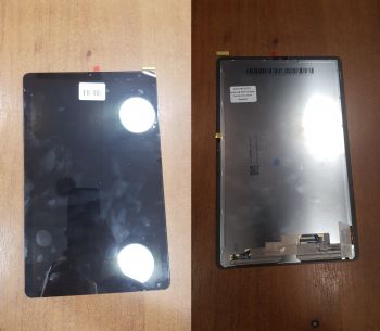 Дисплей (Экран) Samsung P620, P625 (SM-P620, SM-P625) Galaxy Tab S6 Lite с тачскрином (сенсором) черный Оригинал