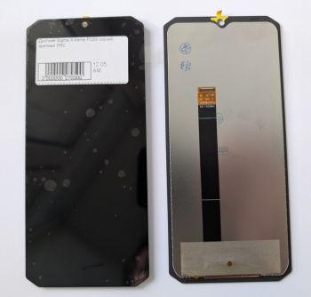 Дисплей (Экран) Sigma mobile X-treme PQ58 с тачскрином (сенсором) черный Оригинал