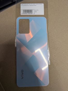 Задняя крышка Vivo Y21 V2111. Vivo Y21s V2110 голубая