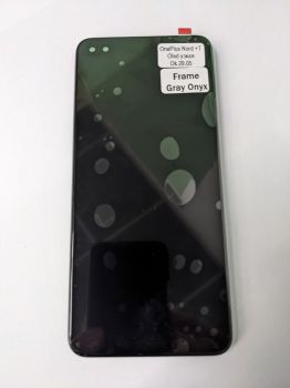 Дисплей (Экран) OnePlus Nord AC2001, AC2003 с тачскрином (сенсором) черный с рамкой OLED