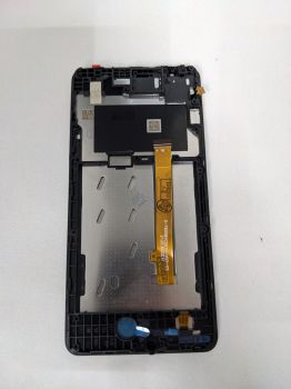 Дисплей (Экран) ZTE Blade A31 Plus с тачскрином (сенсором) черный с рамкой