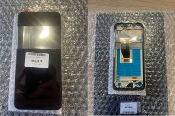 Дисплей (Экран) Nokia C31 TA-1499, TA-1497, TA-1493 с тачскрином (сенсором) черный с рамкой Оригинал