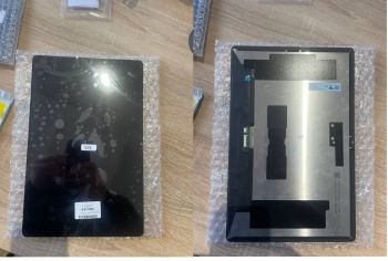 Дисплей (Экран) Lenovo TB370FU, TB-370FU Tab P12 с тачскрином (сенсором) черный Оригинал