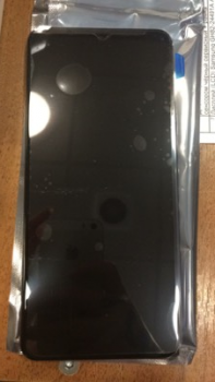 Дисплей (Экран) Samsung A127 (SM-A127F, SM-A127F/DS) Galaxy A12 Nacho с тачскрином (сенсором) черный с рамкой Оригинал