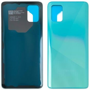 Задняя крышка Samsung A515 (SM-A515F, SM-A515F/DSN) Galaxy A51 голубой Оригинал