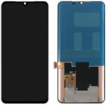 Дисплей (Экран) Xiaomi Mi Note 10 Lite M2002F4LG с тачскрином (сенсором) черный Оригинал