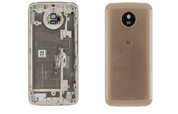 Задняя крышка Motorola XT1794, XT1793, XT1792 Moto G5s золотая Оригинал