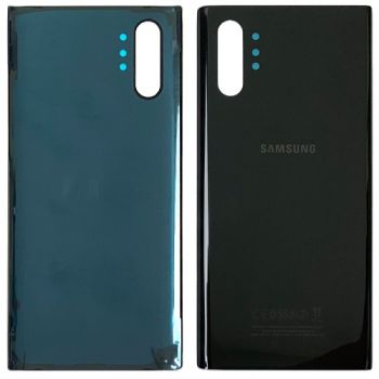 Задняя крышка Samsung N975 (SM-N975F, SM-N975F/DS) Galaxy Note 10 Plus черная Оригинал