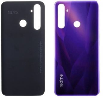 Задняя крышка Realme 5 Pro RMX1971 фиолетовая Оригинал