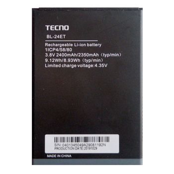 Батарея (аккумулятор) Tecno POP 2F B1f BL-24ET 2400mAh Оригинал