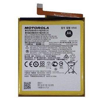 Батарея (аккумулятор) Motorola XT2013, XT2013-1, XT2013-2 One Action KR40 3500mAh Оригинал
