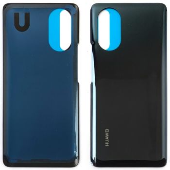 Задняя крышка Huawei Nova 8 ANG-L02B, ANG-L21B, ANG-L22B, ANG-LX1, ANG-LX2 черная Оригинал