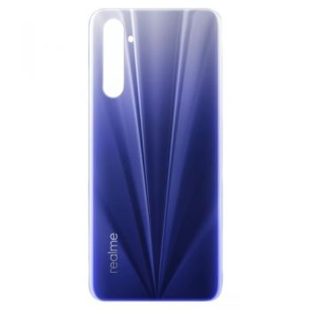 Задняя крышка Realme 6 RMX2001 синяя Оригинал